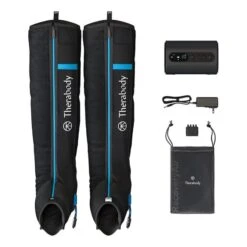 Therabody RecoveryAir Prime Pressure Therapy Boots Black