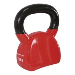 Tunturi Vinyl Kettlebell 10 Kg Red